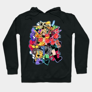 PRIMEDOJO's "BACK PLUS ONE" Steve Fox Hoodie